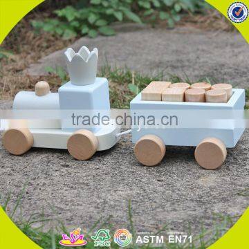2017 Wholesale Wooden Pull Toys for Toddlers Funny Train Wooden Pull Toys for Toddlers Best Pull Toys for Toddlers W05C075 photo-5