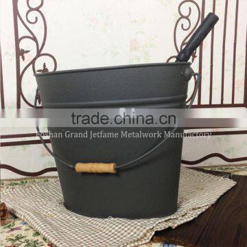 Economic Fireplace Accessories Antique Coal Bucket photo-3