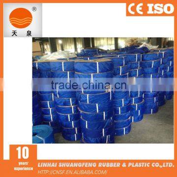 Blue Color Pvc Lay Flat Fire Resistant Hose/pvc Flexible Hose and Pvc Garden Hose photo-4