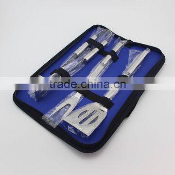 High Quality Stainless Steel Barbecue Tool Set With Spatula Fork And Tong photo-2