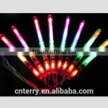 Colourful 7 LEDs flashing glow stick