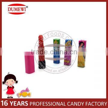 Multi-Colored Fruit Flavor Lipstick Toy Candy Hard Candy