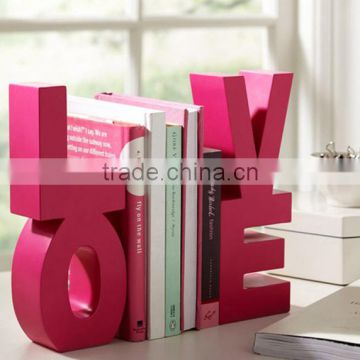 2016 wooden letter book stand book holder