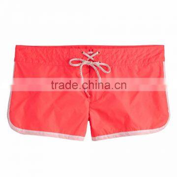Wholesale Custom Woman Summer Fashion Dry Quick Nylon Beach Retro Sexy Board Surf Shorts photo-2