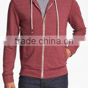 100% Heavy Warm Cotton knitted Pullover sweatshirt hoodies Men Custom Hoodies/sweatshirt