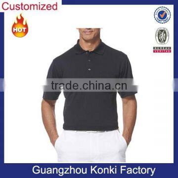 Men's Business Plain Polo Shirt