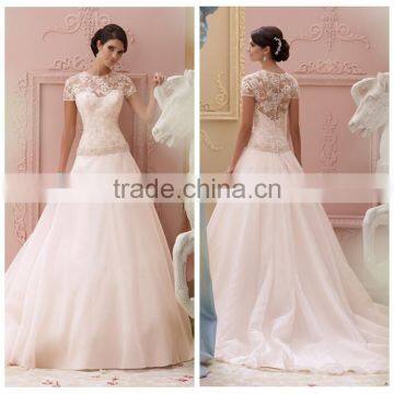 pink chiffon cap sleeve ball gown lace pakistan wedding dress