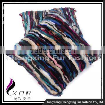 CX-D-15C Latest Design Genuine Mink Fur Pillow/Cushion Cover photo-4