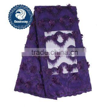 Bestwaylace French Lace Fabric With Sequins Fabric FL0267-3 photo-4