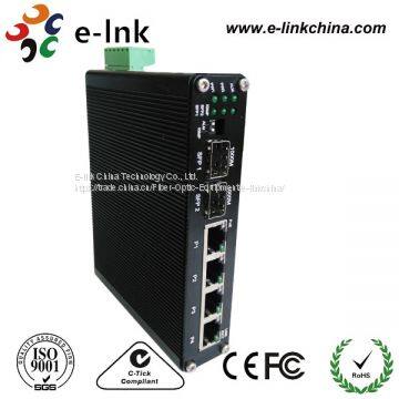 Self-Configured Hardened 4-port 10/100/1000BASE-T + 2-port 1000BASE-FX SFP Ethernet Switch photo-3