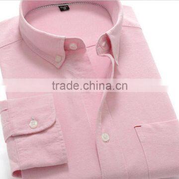Wholesale Best-selling Adult Casual Royal Bright Cotton Oxford Shirts photo-5