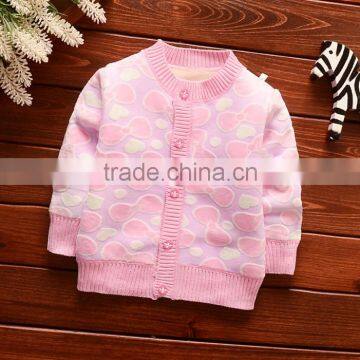 Zm40654b Baby Kids New Design 3D Embossed Warm Coat Children Soft Cardigan photo-6