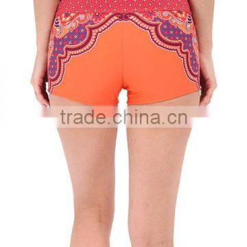 Women Swimming Pants Printing Dry Fit Sports Shorts photo-3