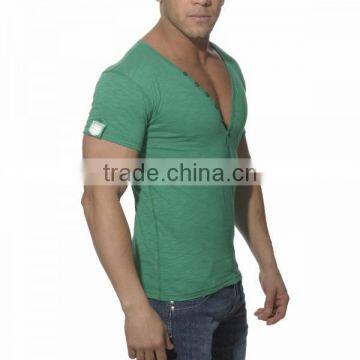 Button Down Slim Fit t Shirt Wholesale, Custom Slim Fit t Shirt photo-2