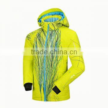Functional Technical Trendy Style Waterproof Breathable Windbreaker Mens Ski Jacket photo-2