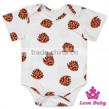 2017 Kids Summer Indian Style Short Sleeve Dreamcatcher Pattern Printed Unisex Infant Cotton Harem Jumpsuit Romper photo-2