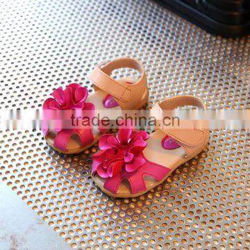 S60222B 2017 New Spring and Summer of 2017 Children's Sandals Flowers Baby Shoes photo-4