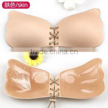 Silicone Adhesive Stick On Push Up Gel Strapless Backless Invisible Bra
