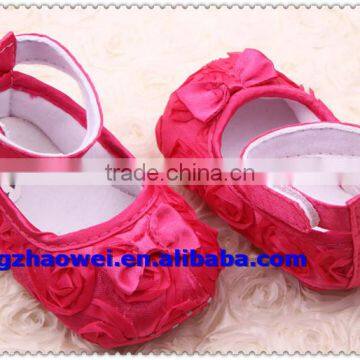 Solid Rose Baby Girls Dress Shoes photo-3