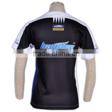 BSCI/ISO9001 Factory Dry Fit Breathable Fabric Italy Sublimation Ink Hotsale Cheap Sublimation t Shirt Design photo-4