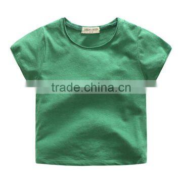 Made in China 2017 Blank Plain 100 Cotton Boys t Shirt photo-5