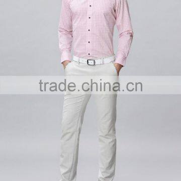 New Design Men Casual Shirts Fancy Plaid Design Wholesale Clothing photo-5