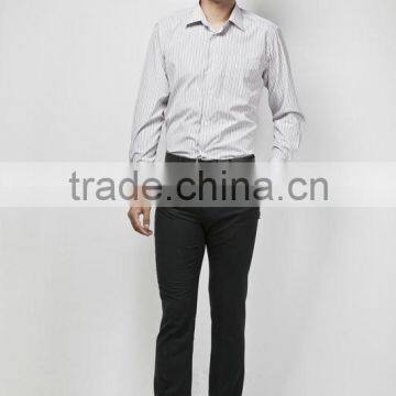 2014 Latest Western Style Mens Custom Dress Shirt 100% Cotton photo-2