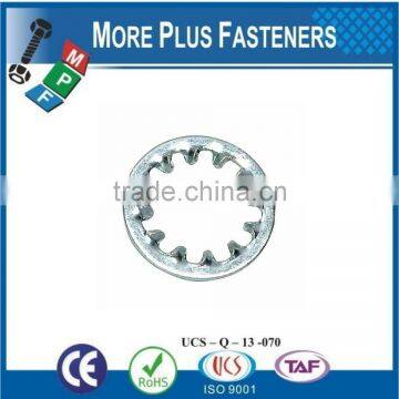 Made in Taiwan Internal Tooth Lock Washer Zinc Plated photo-2