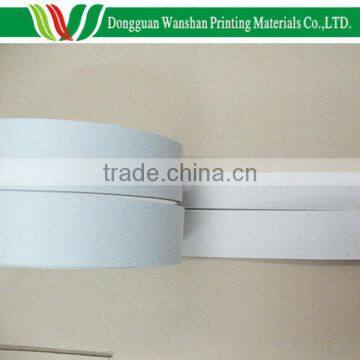 350G Book Back Binding Paper, Singal Side Coated White Coated, 2 Inches Width and 300 Meters Length