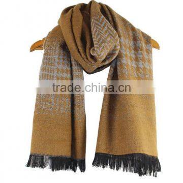 Women Winter Houndstooth Scarf EU Fashion Pashmina Scarf RL-243 photo-4