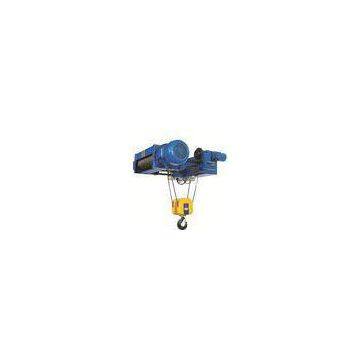 Precise Cement Low Headroom Electric Wire Rope Hoist With Overload Protection