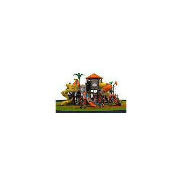 Multi Color Outdoor Play Area Equipment990 * 800 * 660 CM LLDPE