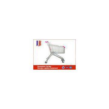 Marketing Equipment Mobile Supermarker Shopping Carts With Sturdy And Durable Steel