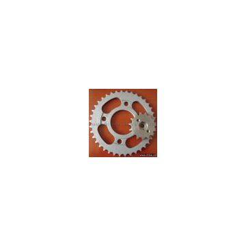 Grey Colour Sprocket Set