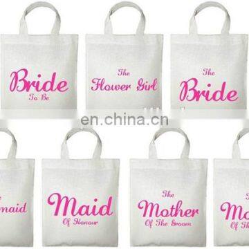 Wedding Favors Small Tote Bags Custome Canvas Tote Bag Shopping Tote Bag