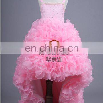 Beautiful Long Frocks Images Bulk Wholesale Kids Clothing Ruffle Raglan Girl Party Dresses photo-2