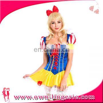 Women Cosplay Costume ,Skirt,Bowknot Headband Hot
