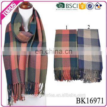 TOROS wholesale autumn winter plaid scarf women