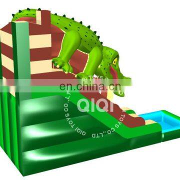 Inflatable Water Slide With Swimming Pool for Play Fun photo-2