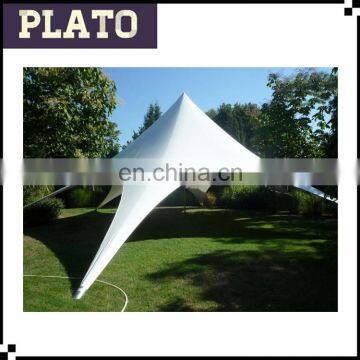 outdoor white garden waterproof star tent for party event