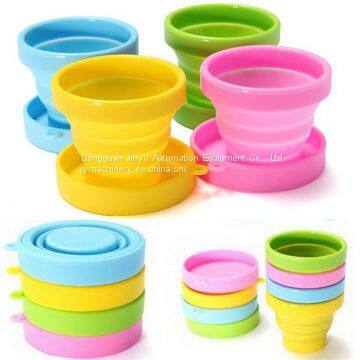 Silicone Folding Cup Bowl Set Telescopic Outdoor Tool Collapsible Machine photo-4