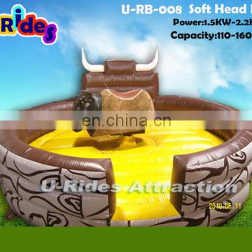 URides Soft head mechanical bull for sale