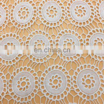 OLFA36 milk poly white crochet getzner sample lace fabric