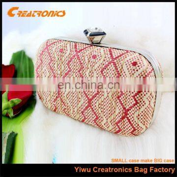 Color Knitting Evening Bag , Special Elegant Hand Clutch Bags photo-2