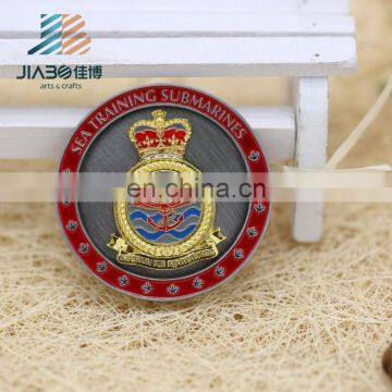 Custom Canada Flag Army Logos High Quality Enamel Medals Coins photo-2