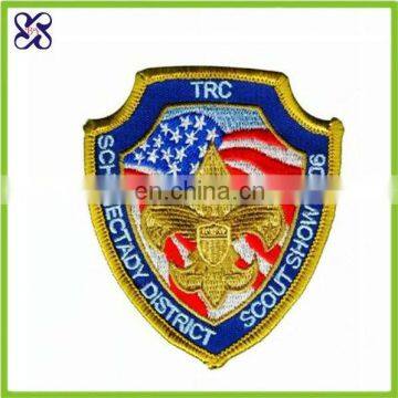 Customized large size best embroidery patch