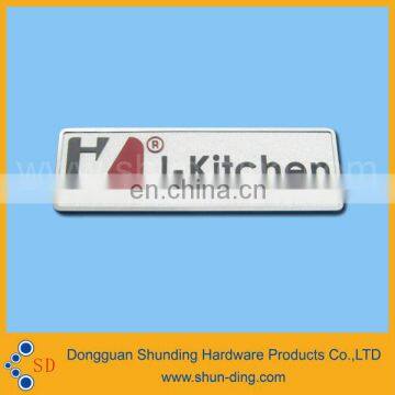 Custom design metal emboss printing nameplate