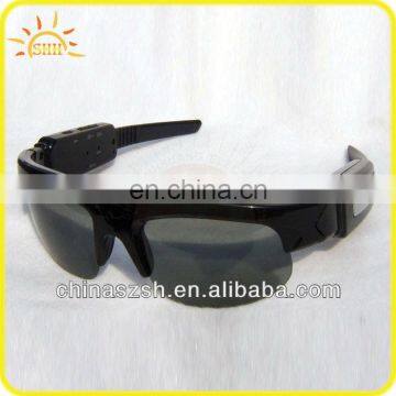 black cool design MP3 sunglasses with bluetooth