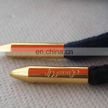 Gold Bullet Shape Metal Quick Release Clips Men Shoe Clips