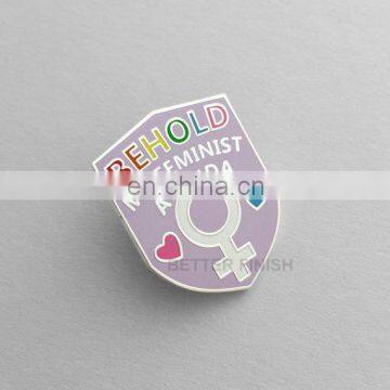 Custom made logo metal lapel pin crafts